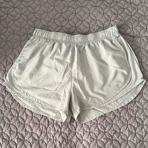Nike Women's Light Gray Athletic Shorts